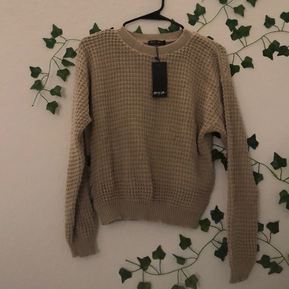 BNWT NastyGal Crew Sweater